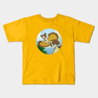 THE FLYING SQUIRREL! Kids T-Shirt